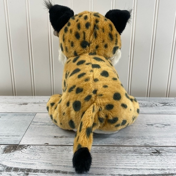 RARE Ty‎ Classic 10" Lynx "Larry" Plush Beanie Boos - Picture 8 of 13